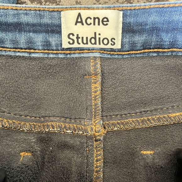 Acne stretch lined denim - Picture 5 of 8